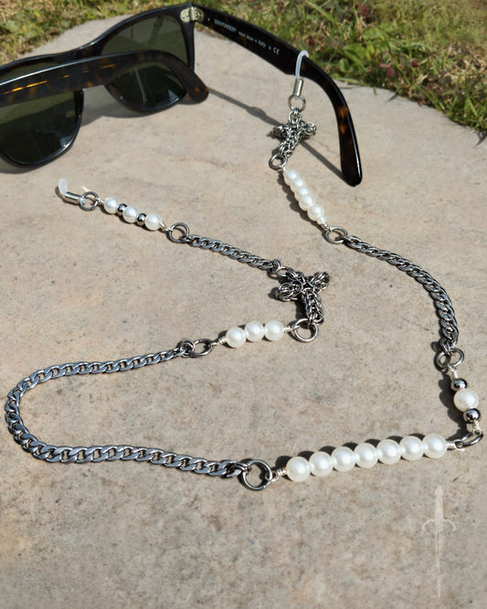 One of a Kind - The Chainmail Glasses Chain in Stainless Steel