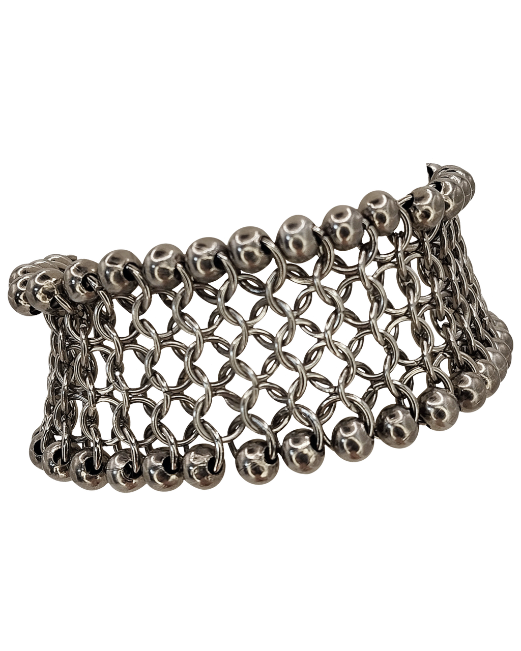The Charon Chainmail Bracelet in Stainless Steel