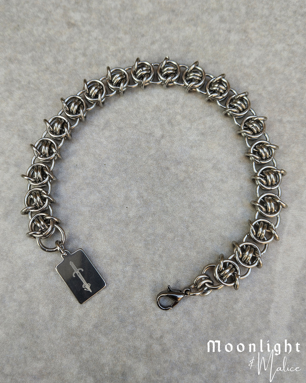 The Nettles Chainmail Necklace & Bracelet Bundle