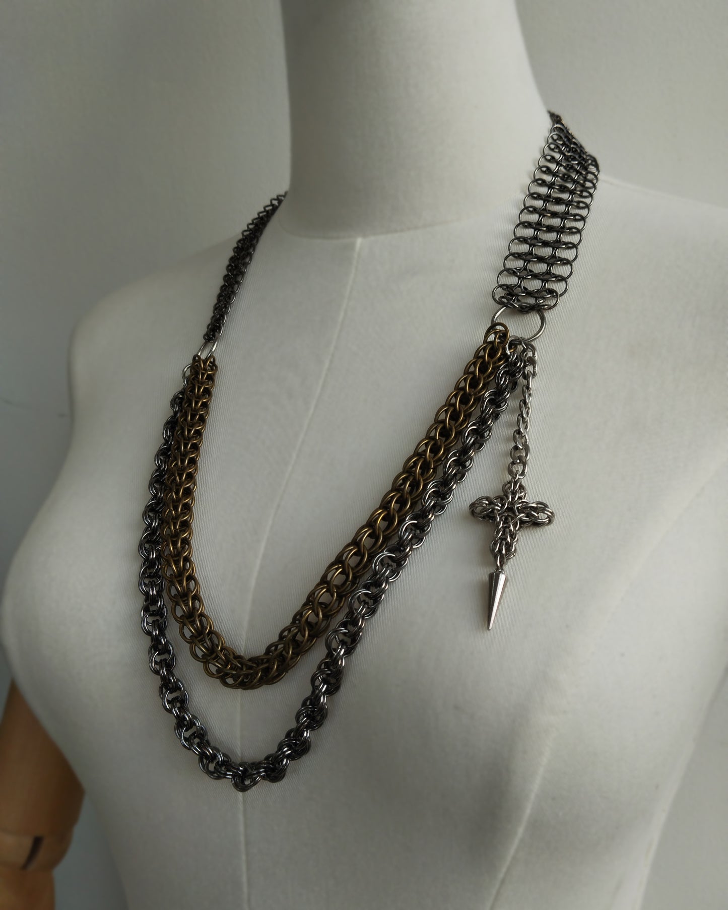 One of a Kind - The Maximalist Chainmail Necklace