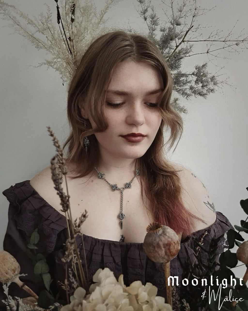 The Rowena Chainmail Necklace & Earrings Bundle