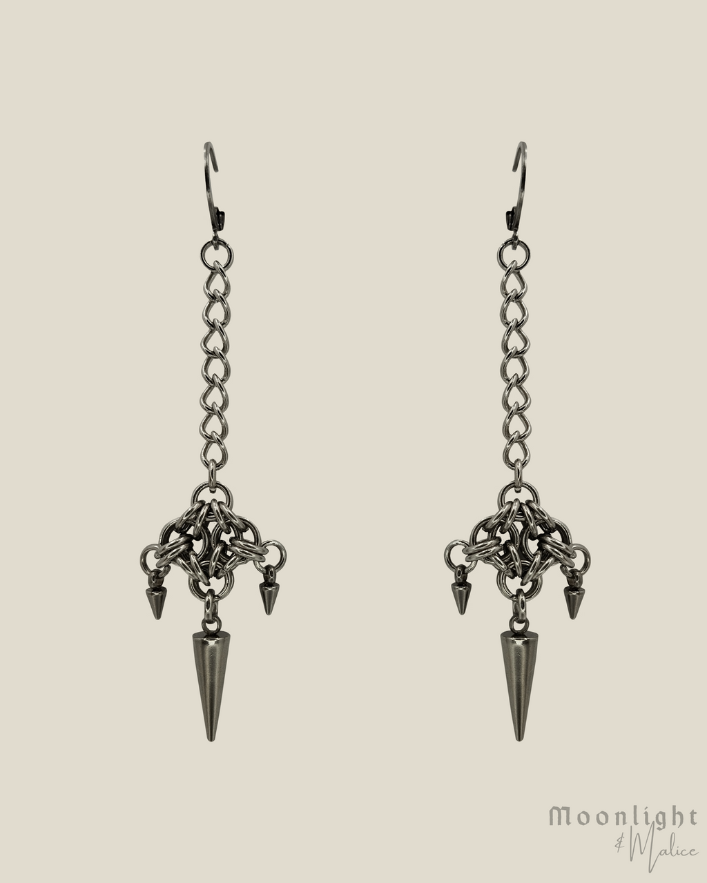 The Rowena Chainmail Necklace & Earrings Bundle