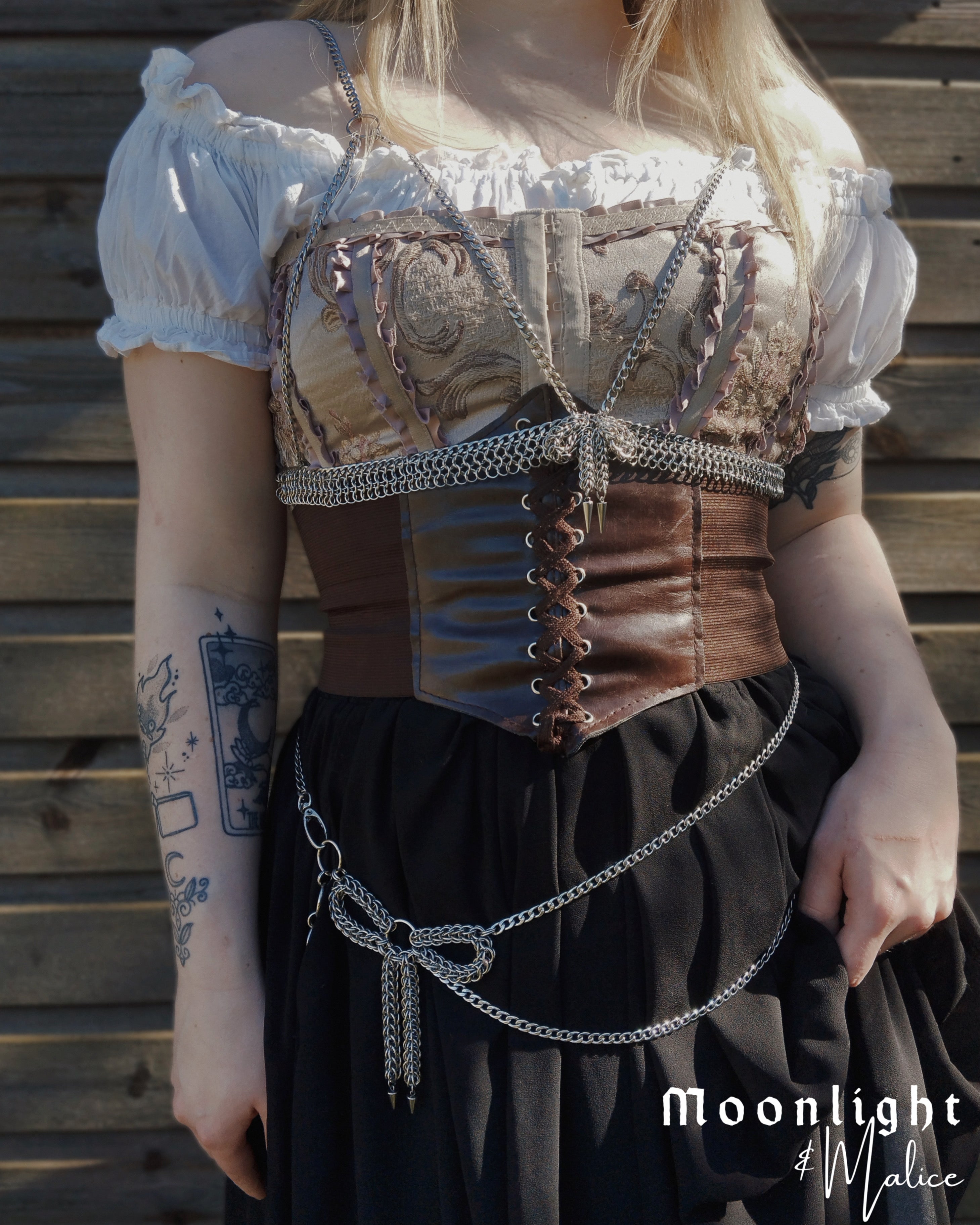 The Chainmail Bow Bralet & Belt Bundle