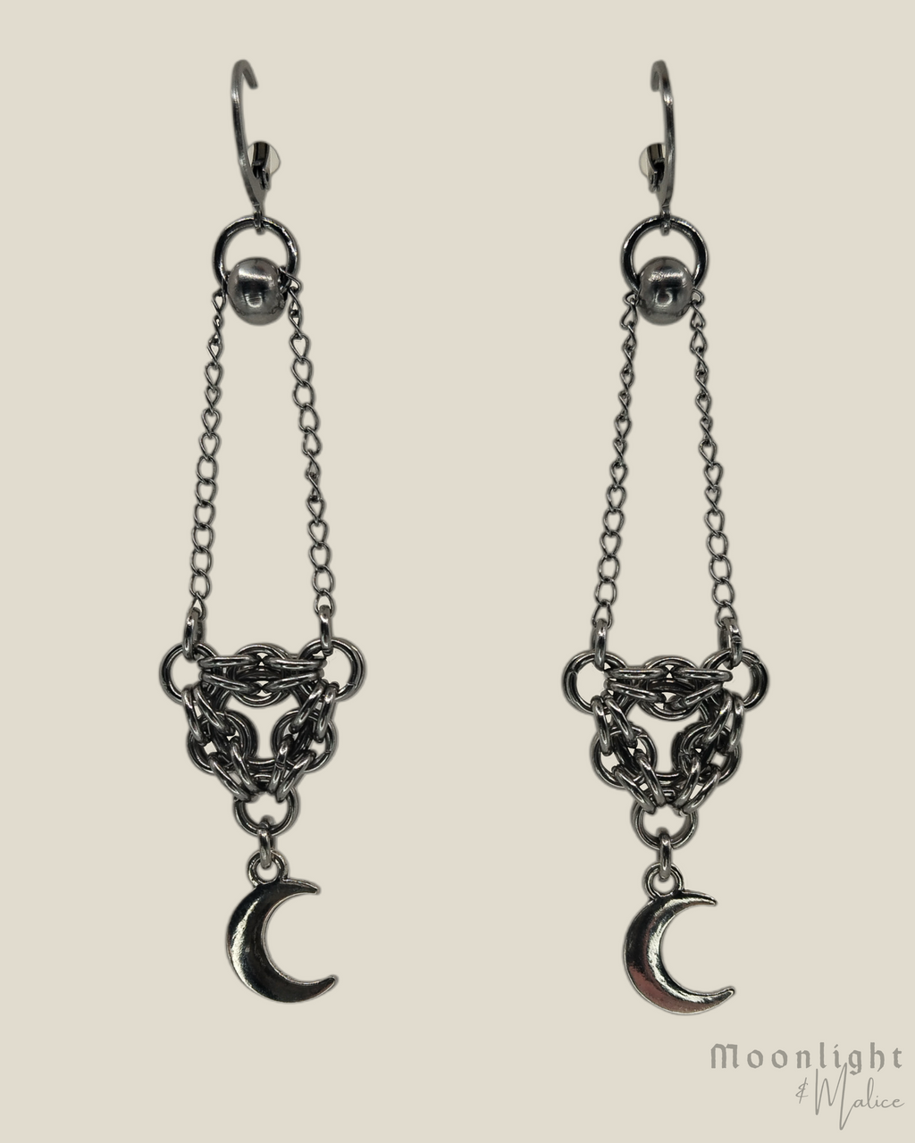 The Sepharina Chainmail Necklace & Earrings Bundle