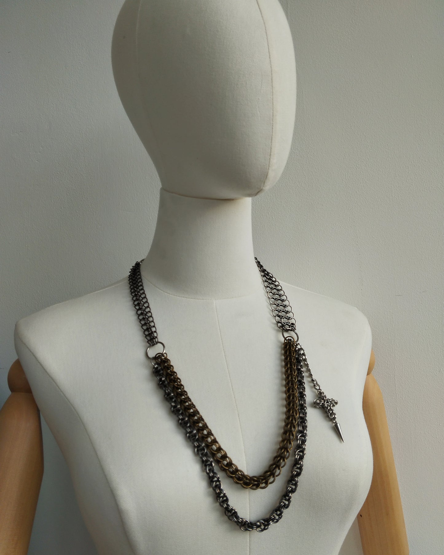 One of a Kind - The Maximalist Chainmail Necklace