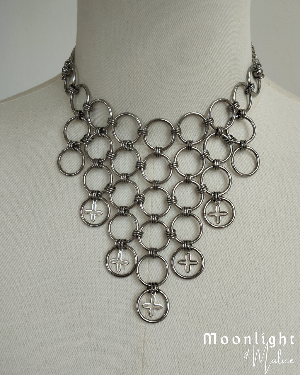 The Nova Chainmail Choker Necklace - One of a Kind
