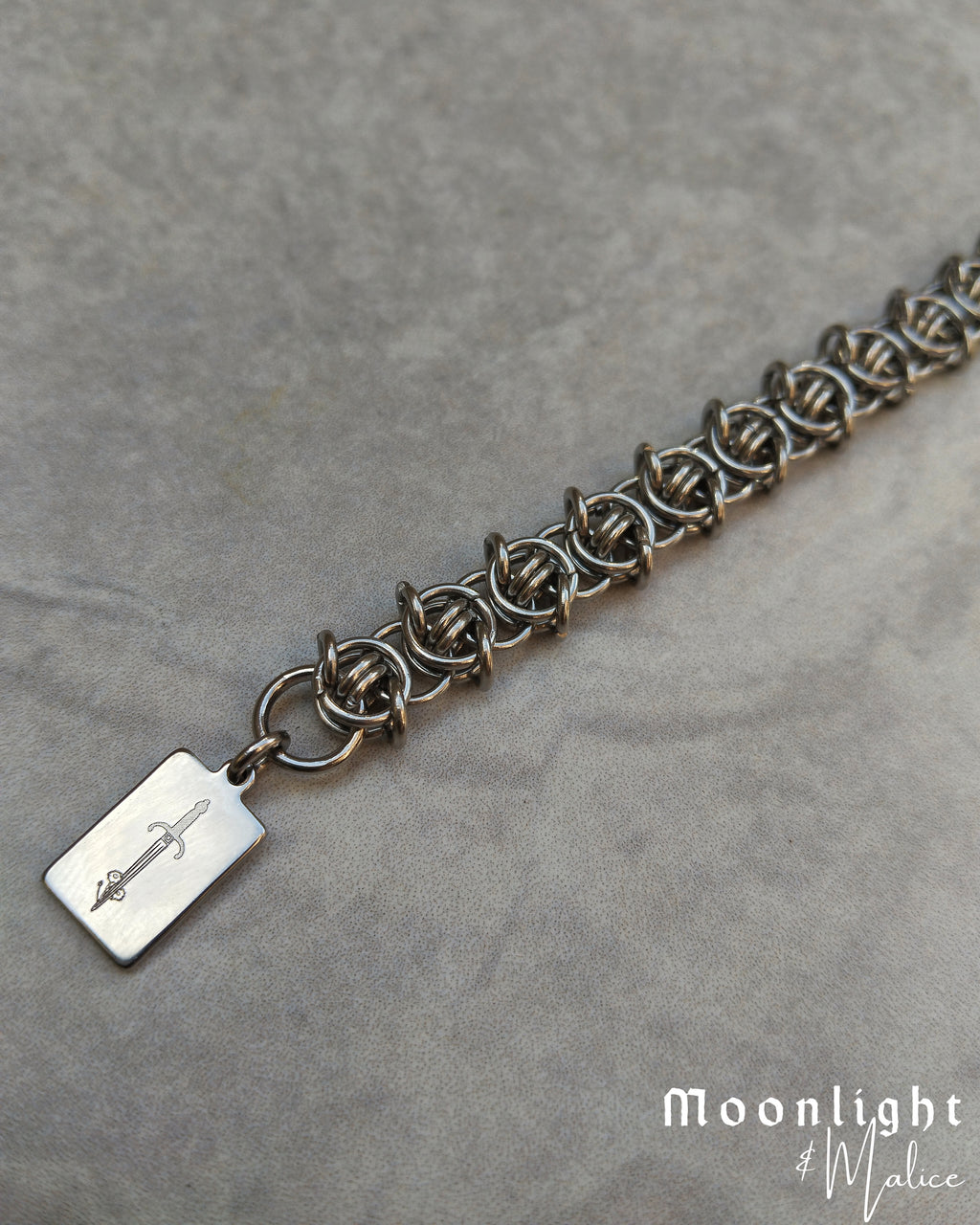 The Nettles Chainmail Necklace & Bracelet Bundle