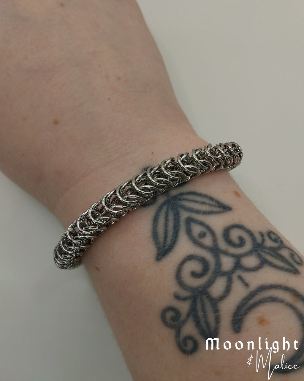 The Briar Chainmail Bracelet in Stainless Steel