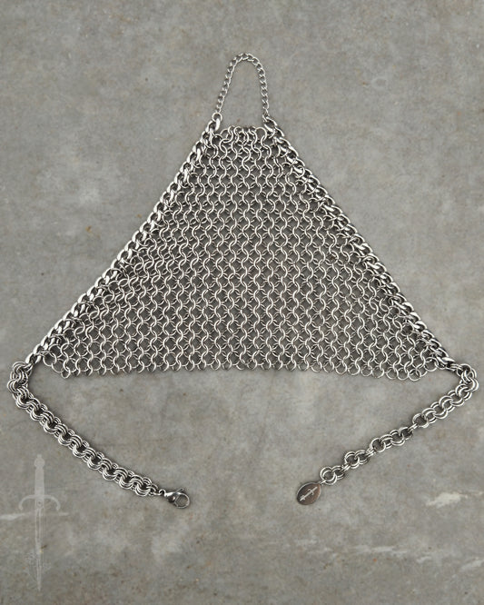 One of a Kind - The Chainmail Handcuff in Stainless Steel