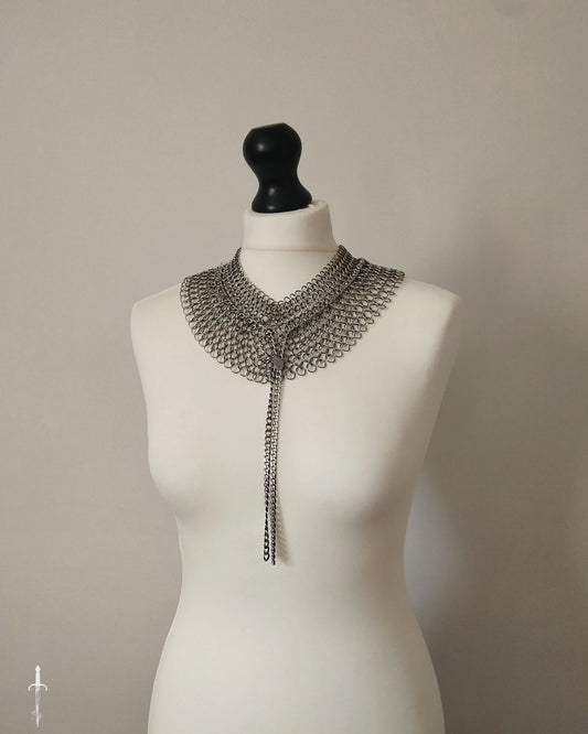 The Josephine Collar in Stainless Steel The Moonlight and Malice Shop