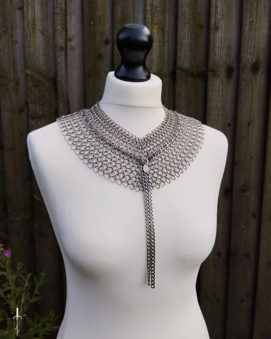 The Josephine Collar in Stainless Steel The Moonlight and Malice Shop