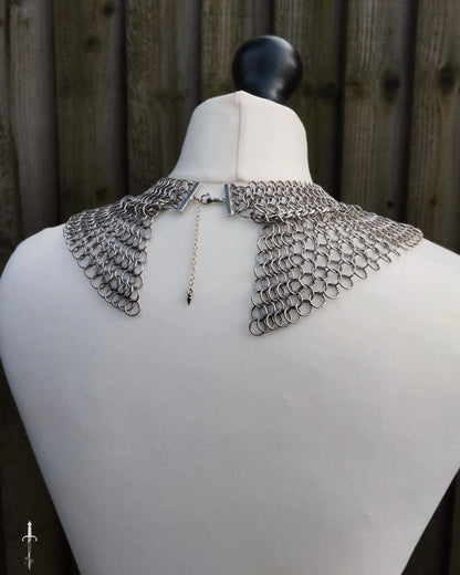 The Josephine Collar in Stainless Steel The Moonlight and Malice Shop