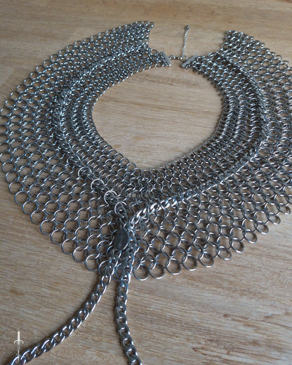 The Josephine Collar in Stainless Steel The Moonlight and Malice Shop