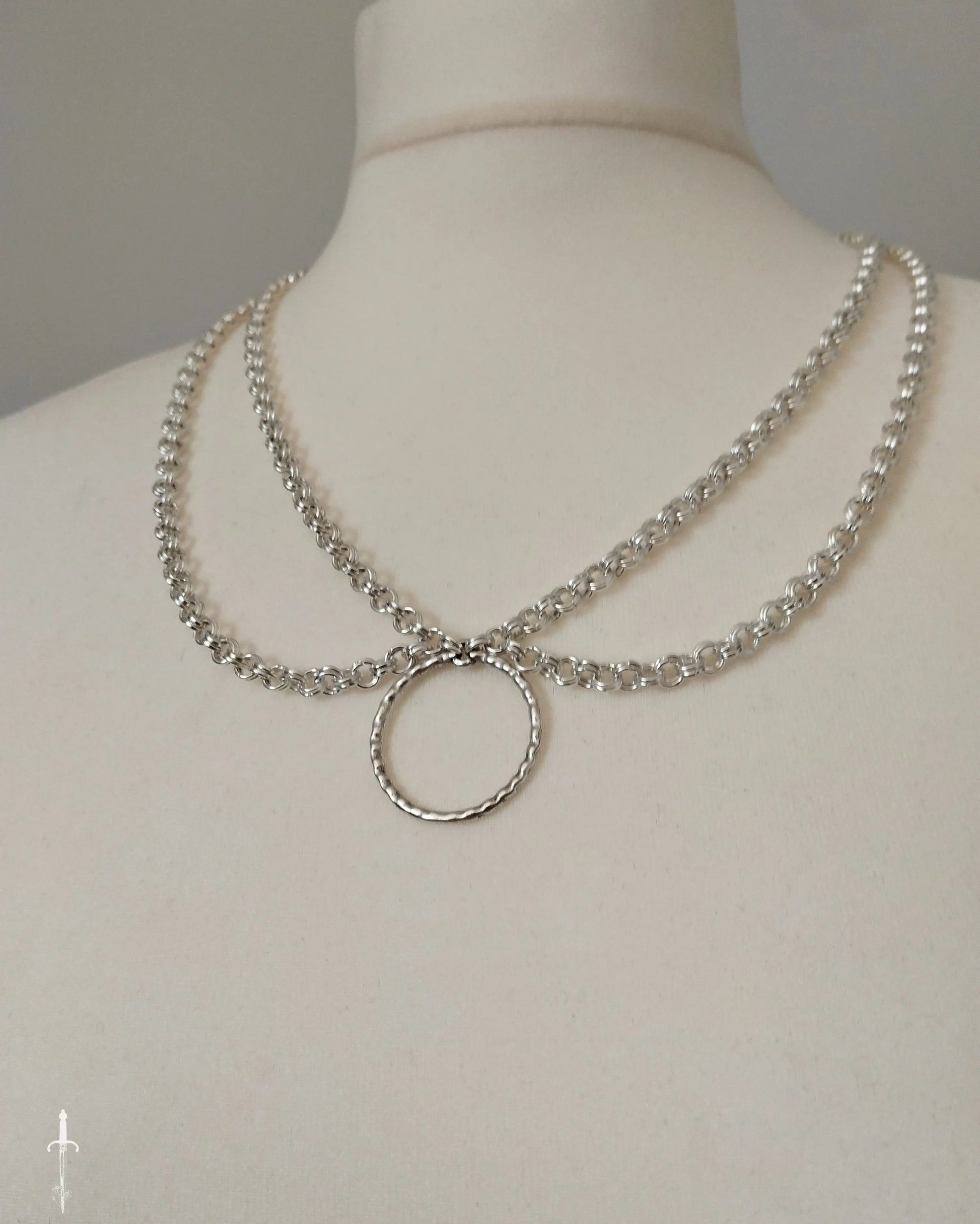 The Misty Necklace in Silver The Moonlight and Malice Shop
